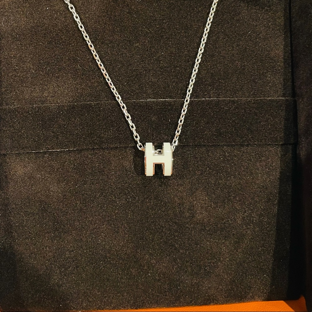 NIB Hermes Mini Pop H pendant